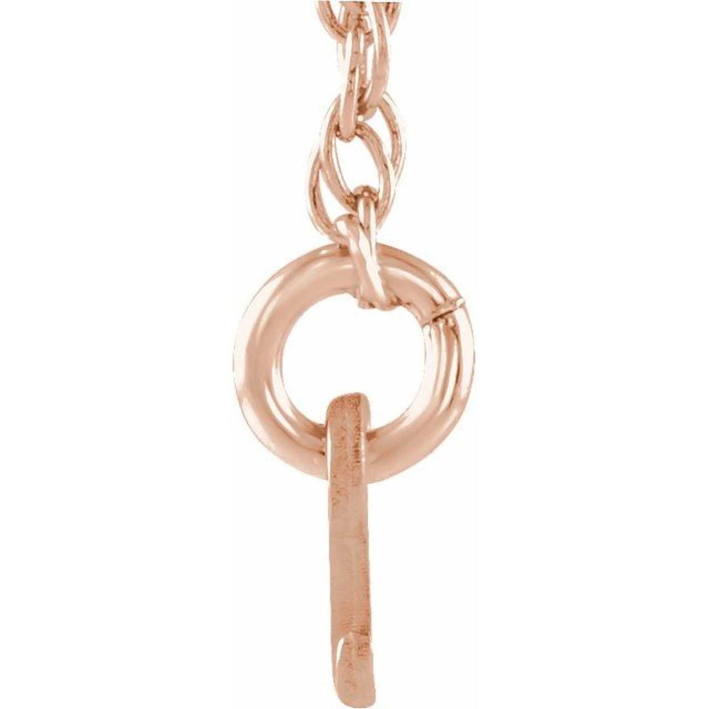 14K Yellow, White, or Rose Gold Couples Nameplate Necklace