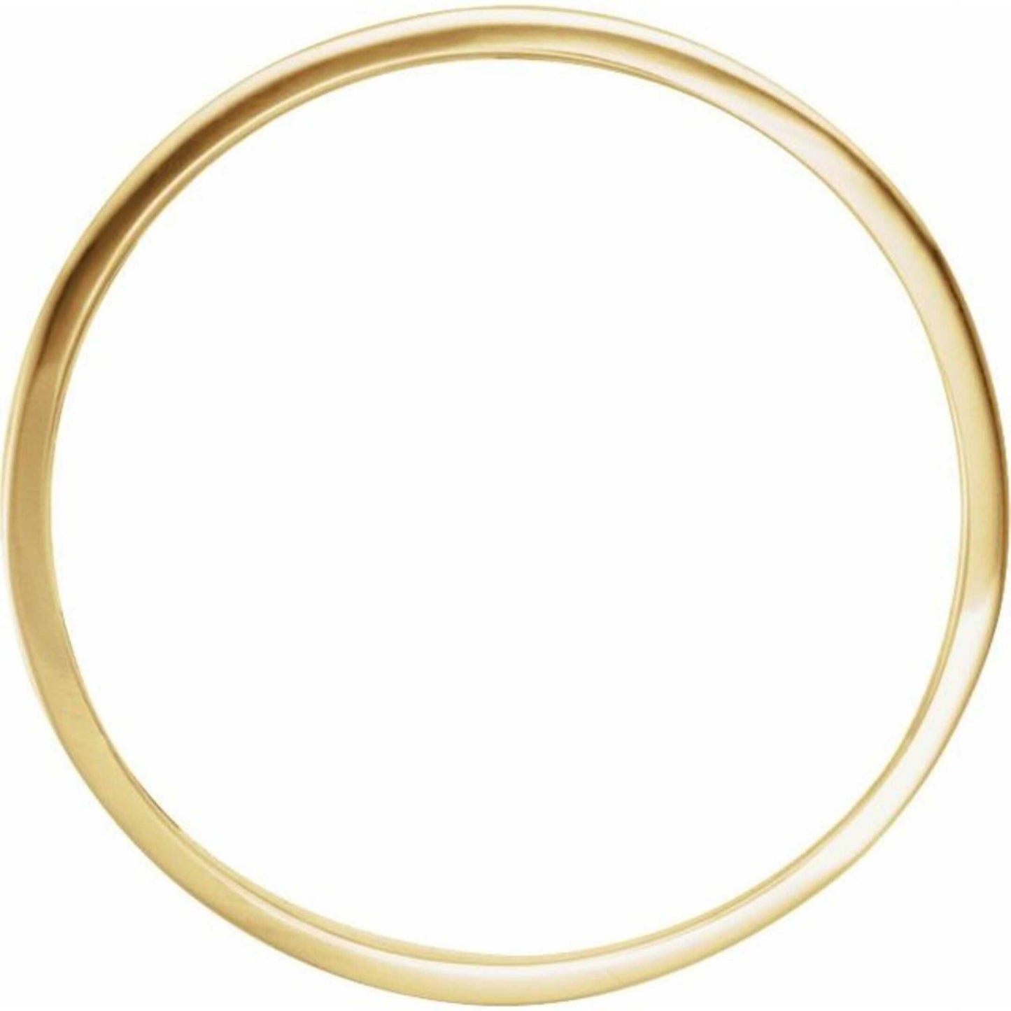 14K Yellow, White, or Rose Gold Pierced Roman Numeral Date Ring